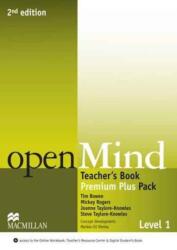 OpenMind 2nd Edition AE Level 1 Teacher's Book Premium Plus Pack (ISBN: 9780230495098)