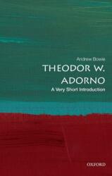 Theodor W. Adorno: A Very Short Introduction (ISBN: 9780198833864)
