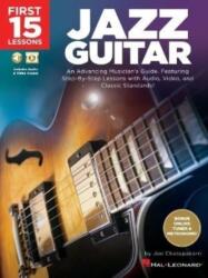 First 15 Lessons - Jazz Guitar (ISBN: 9781540037961)