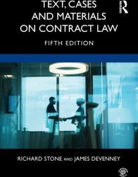 Text, Cases and Materials on Contract Law (ISBN: 9780367222956)
