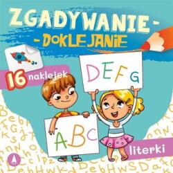 Ghicește și lipește. Litere (ISBN: 9788382073829)
