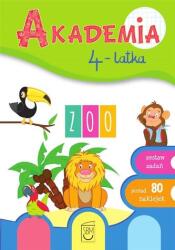 Academia pentru copiii de 4 ani. Zoo (ISBN: 9788382224030)