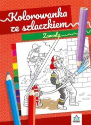 Carte de colorat cu bordură. Meserii (ISBN: 9788366164819)