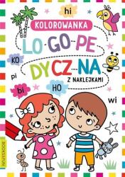 Carte de colorat logopedică cu autocolante 2 (ISBN: 9788382492941)