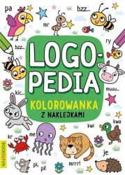 Logopedia. Carte de colorat cu autocolante 4 (ISBN: 9788382492958)