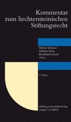 Comentariu privind dreptul fundațiilor din Liechtenstein (ISBN: 9783406734618)
