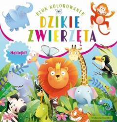Bloc de colorat. Animale sălbatice (ISBN: 9788367178716)