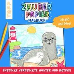 Zauberpapier Malbuch Strand und Meer (ISBN: 9783735890733)