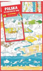 Polska. Od Bałtyku do Tatr. Kolorowanka XL (ISBN: 9788367393041)