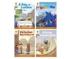 Oxford Reading Tree: Biff, Chip and Kipper Stories: Oxford Level 8: Mixed Pack of 4 (ISBN: 9781382038645)
