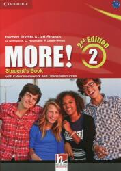 More! 2. Manualul studentului cu Cyber Homework, a doua ediție (ISBN: 9781107694781)