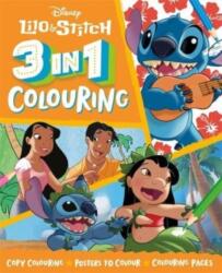 Disney Lilo & Stitch: 3 in 1 Colouring (ISBN: 9781803686806)