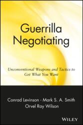 Guerrilla Negotiating (ISBN: 9780471330219)