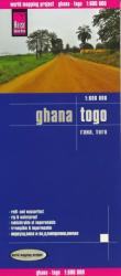 Ghana térkép Reise 1: 600 000 Gána térkép (2014)