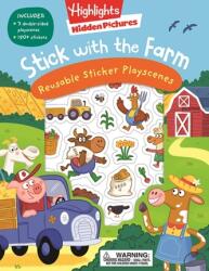 Stick with the Farm Hidden Pictures Reusable Sticker Playscenes - Highlights (ISBN: 9781644729175)