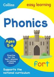 Phonics Ages 5-6 - Collins Easy Learning (ISBN: 9780008617943)