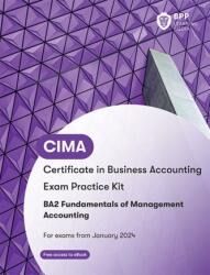 CIMA BA2 Fundamentals of Management Accounting (ISBN: 9781035507863)