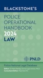 Blackstone's Police Operational Handbook 2024 (ISBN: 9780198902195)