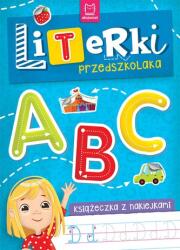 Literki przedszkolaka. Książeczka z naklejkami (ISBN: 9788382138405)