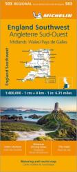 Wales - Michelin Regional Map 503 (ISBN: 9782067263970)