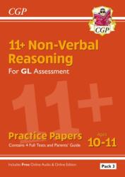 11+ GL Non-Verbal Reasoning Practice Papers: Ages 10-11 Pack 3 (ISBN: 9781837741144)