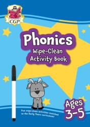 New Phonics Wipe-Clean Activity Book for Ages 3-5 (ISBN: 9781789089752)