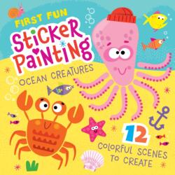 First Fun Sticker Painting: Ocean Creatures (ISBN: 9781641243506)