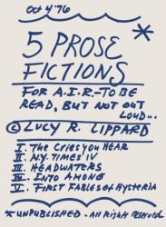 5 Prose Fictions (ISBN: 9781953441089)