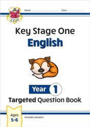 KS1 English Year 1 Targeted Question Book (ISBN: 9781837740529)
