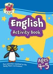 English Activity Book for Ages 4-5 (ISBN: 9781789088847)