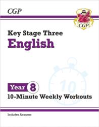 New KS3 Year 8 English 10-Minute Weekly Workouts (ISBN: 9781837740499)