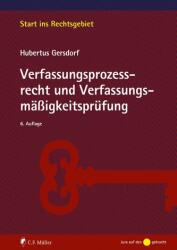 Dreptul procesului constituțional și controlul constituționalității (ISBN: 9783811462113)
