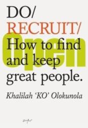 Do Recruit (ISBN: 9781914168307)