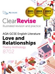 ClearRevise AQA GCSE English Literature: Love and relationships, Poetry Anthology 8702 (ISBN: 9781916518070)