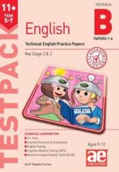 11+ English Year 5-7 Testpack B Practice Papers 1-4 (ISBN: 9781910107423)