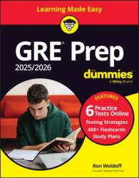 GRE Prep 2025/2026 For Dummies (ISBN: 9781394255665)
