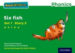 Read Write Inc. Phonics: Six Fish (ISBN: 9780198371335)
