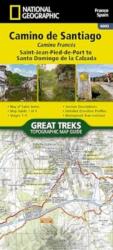 Camino de Santiago - Camino Frances Map 1 of 4 (ISBN: 9781566959193)