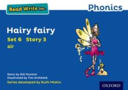 Read Write Inc. Phonics: Hairy Fairy (ISBN: 9780198372165)