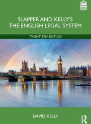 Slapper and Kelly's The English Legal System (ISBN: 9781032505220)