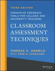 Classroom Assessment Techniques (ISBN: 9781119860167)