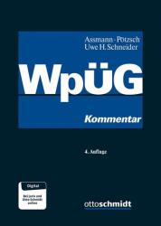Wertpapiererwerbs- und Übernahmegesetz (ISBN: 9783504400835)