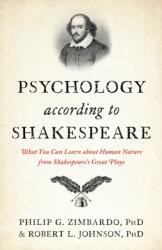 Psychology According to Shakespeare (ISBN: 9781633889606)