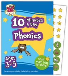 10 Minutes a Day Phonics for Ages 3-5 (ISBN: 9781837740161)