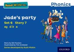 Read Write Inc. Phonics: Jade's Party (ISBN: 9780198372202)