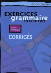 Corrigés - Niveau avancé (ISBN: 9782011551719)