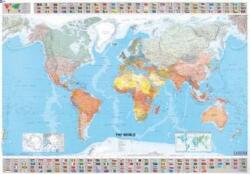 Michelin Karte The World, Planokarte (ISBN: 9782061009901)