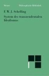 System des transzendentalen Idealismus (ISBN: 9783787314652)