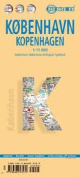 Koppenhága térkép - Borch (ISBN: 9783866093539)