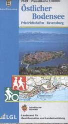 Topographische Freizeitkarte Baden-Württemberg Östlicher Bodensee (ISBN: 9783890216225)